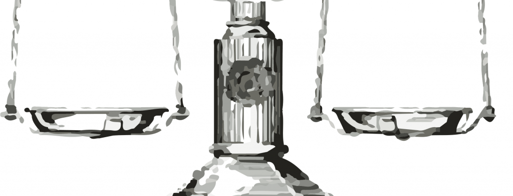 en gammel balansevekt